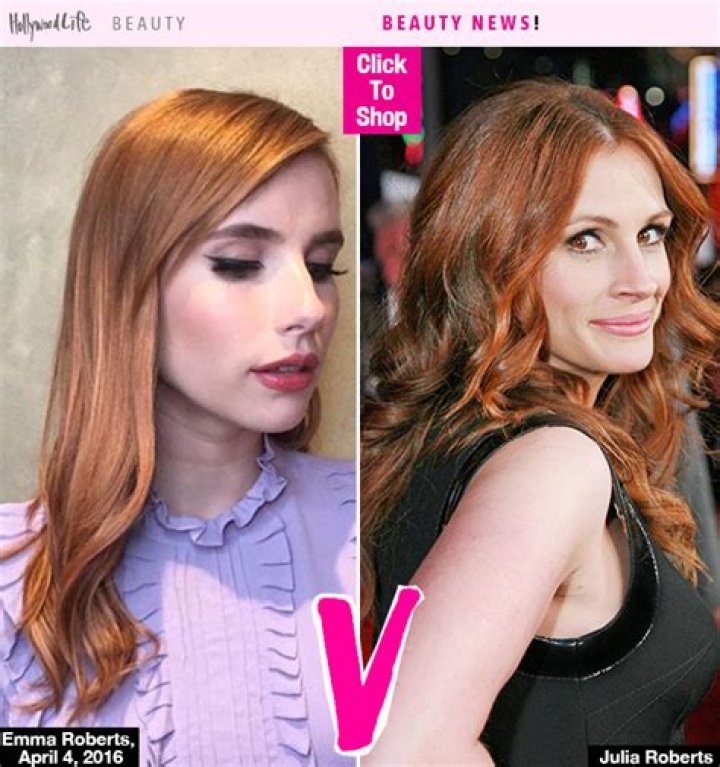 Emma Roberts Wears Red Hair Like Julia Roberts — Makeover Like Her Aunt – Hollywood Life